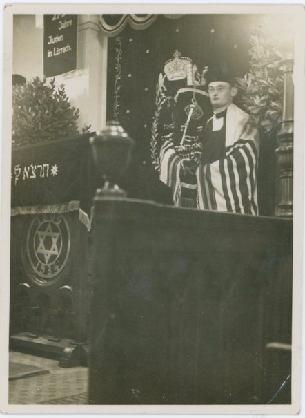 Adolf (Paul) Reutlinger, Cantor, Lörrach